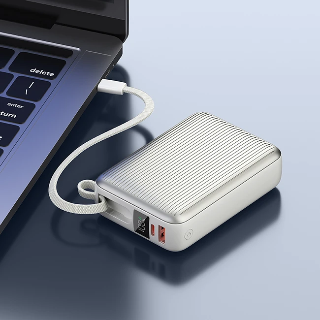 45w Power Banks With Built in Cable best