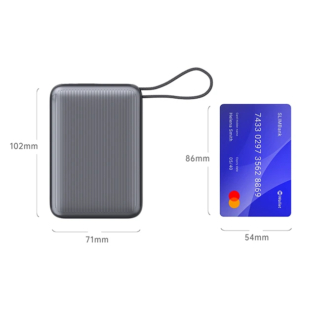 45w Power Banks With Built in Cable high quality